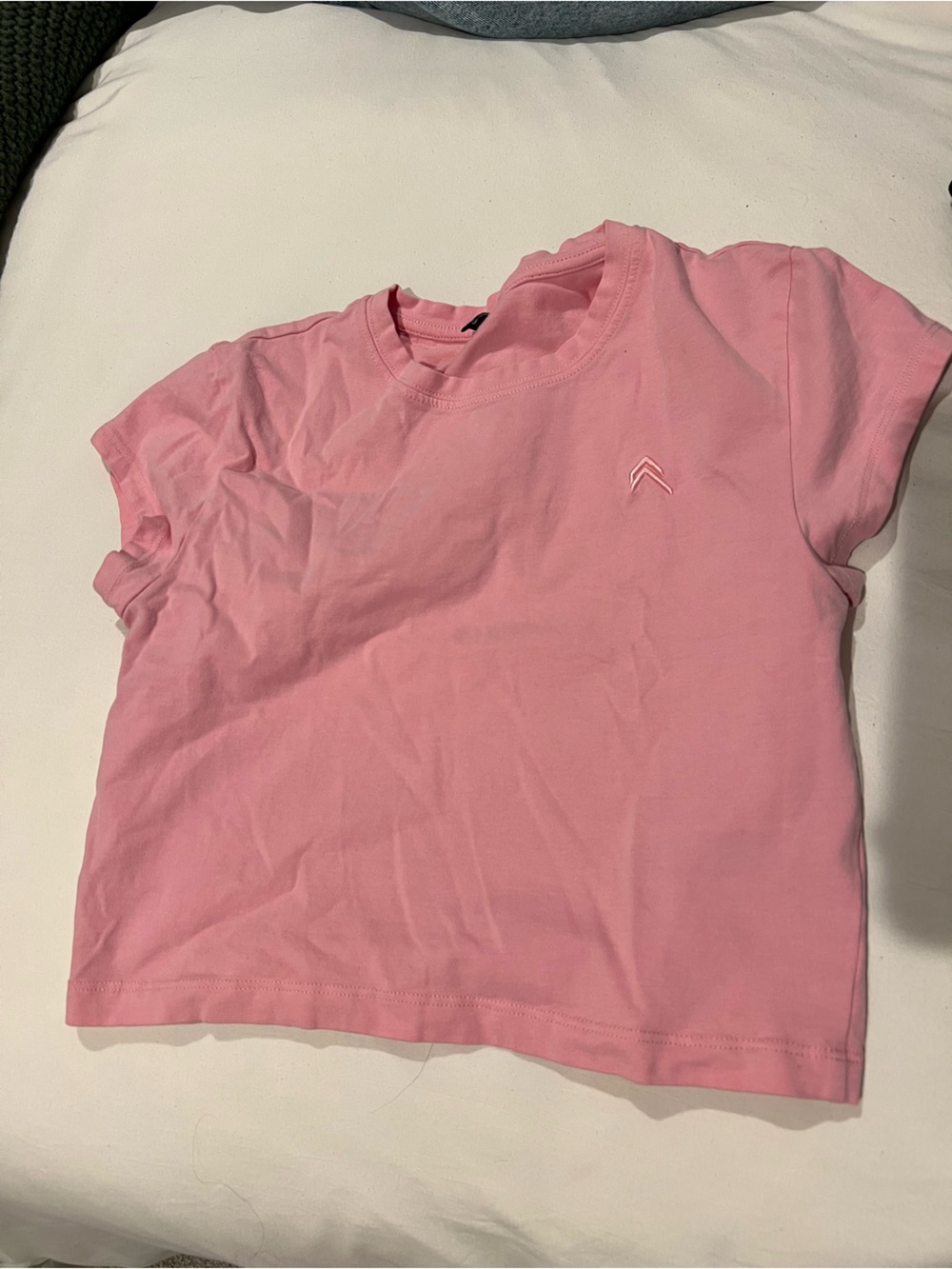 Oner Active Light Pink Short Sleeve Cropped Tee